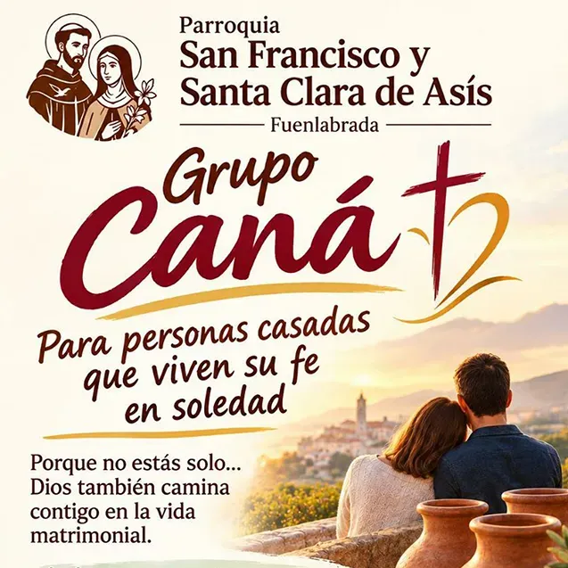 Grupo Cana: Para personas casadas que viven su fe en soledad